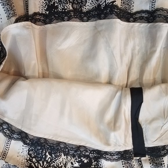 Anthropologie Edme & Esyllte Pleated Floral Skirt with Pockets Size 6 - Picture 10 of 13